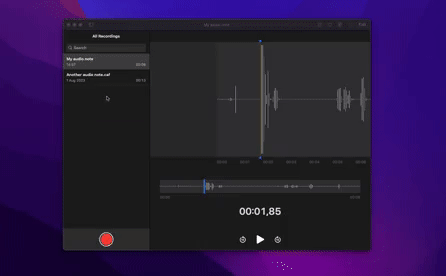 Mac export voice memo